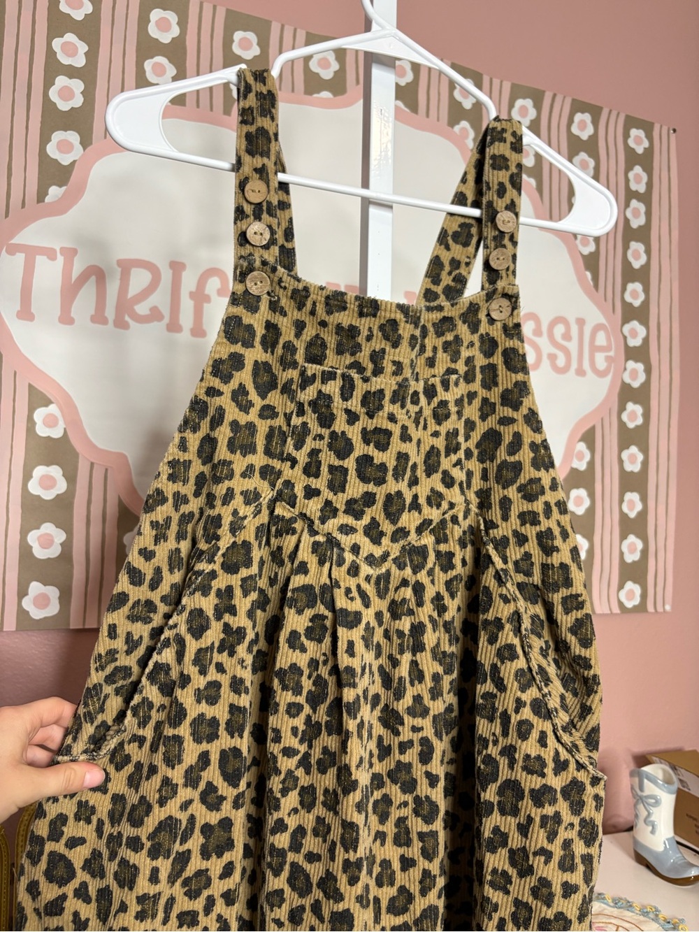 BiBi Leopard Print Wide-Leg Jumpsuit - Brown - Picture 4 of 6